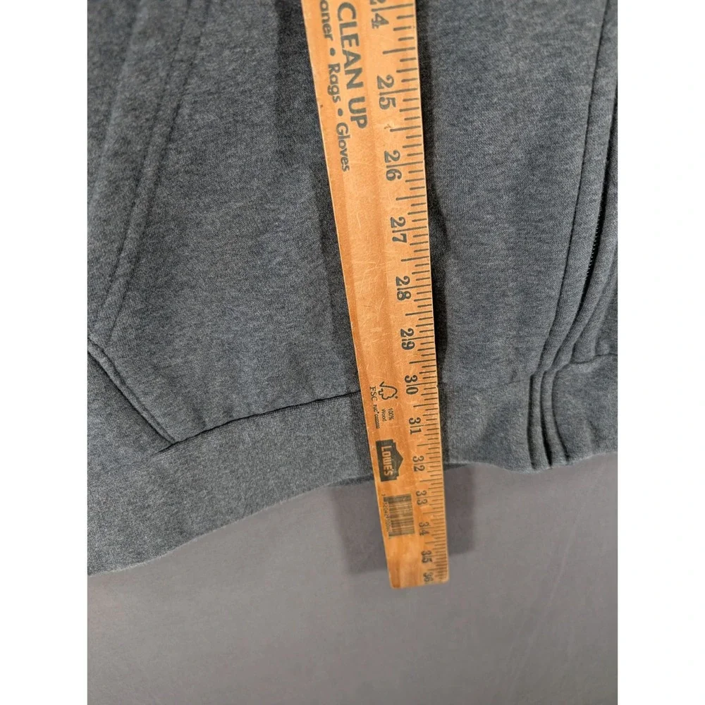 Adidas Essentials 3-Stripes Full Zip Hoodie‎ Grey DX2528 Mens 2XLT